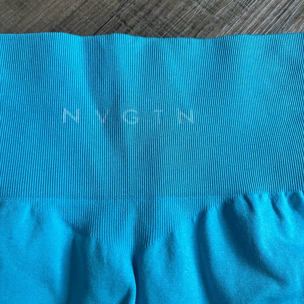 NVGTN Women's Vibrant Blue Leggings - Picture 2 of 5